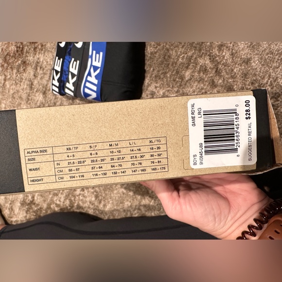 New YLG Nike boxer briefs in Game royal - Picture 5 of 9